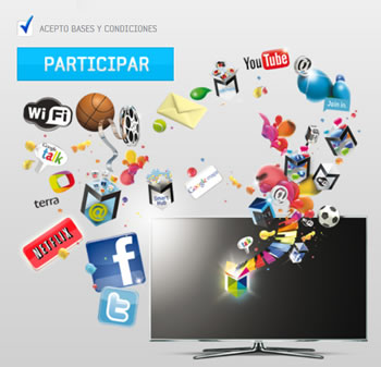 Promo para ganar un Smart TV Samsung /ARG 1