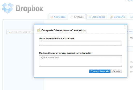 Utilizar Dropbox para trabajar en equipo 3