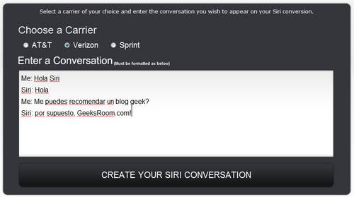 iFakesiri, generador de mensajes de Siri #Humor 1