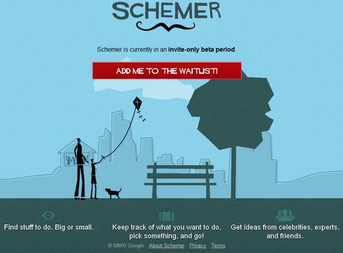 Google lanza Schemer, servicio de recomendación de actividades 1