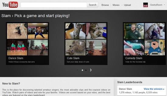 Youtube con la ayuda de Google Research lanza Slam, batallas entre videos 1