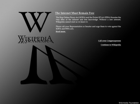 Internet 1, SOPA 0 -- El Internet defiende al Internet 1