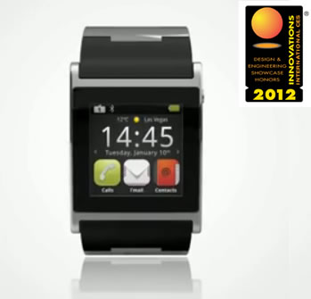 #CES2012: Te mostramos el primer reloj inteligente 1