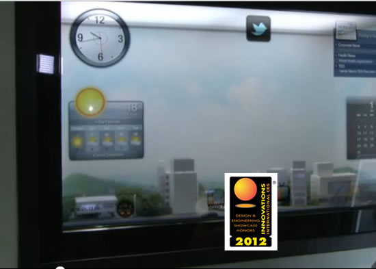 #CES2012: Samsung presenta su asombrosa ventana transparente 1