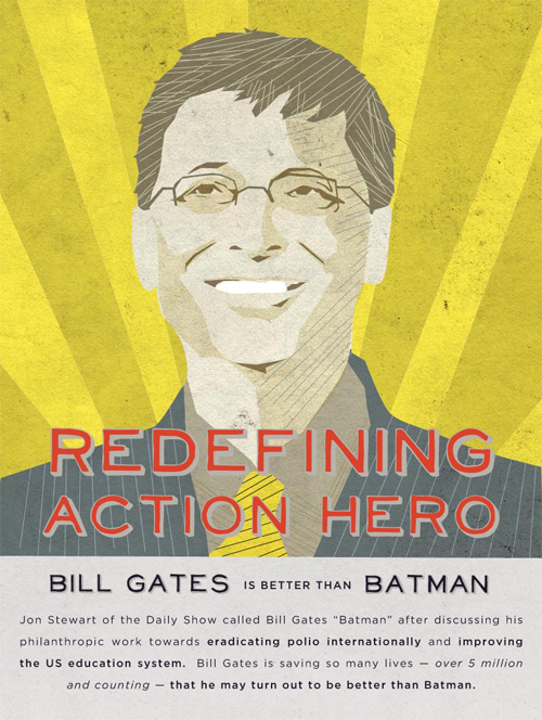 ¿Por qué Bill Gates es mejor que Batman? [Infografía] 1