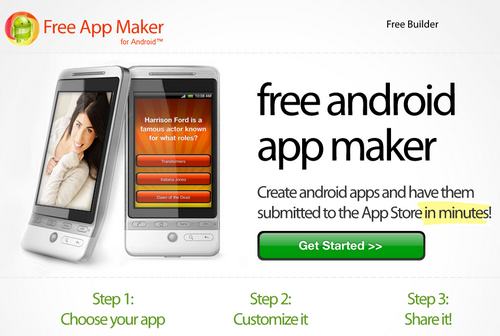 4 servicios gratis para crear aplicaciones para Android, sin necesidad de saber programación 1