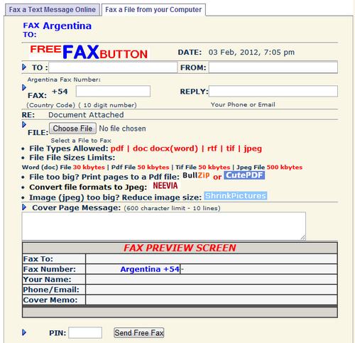 7 Servicios gratuitos de Fax en línea 2