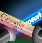 Microsoft-Google, sigue la batalla, esta vez con un aviso publicitario