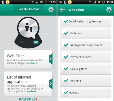 #MWC2012 Kaspersky ha presentado la App de Control Parental para Android e iOS 1