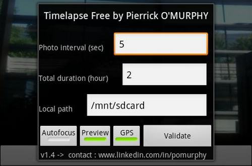 9 aplicaciones gratis de Android para crear vídeos con la técnica de Time Lapse 6