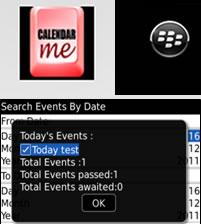 Maneja tu agenda con Calendar Me 2012 para BlackBerry 2