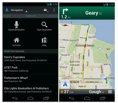Actualización de Google Maps 6.5 para Android 1