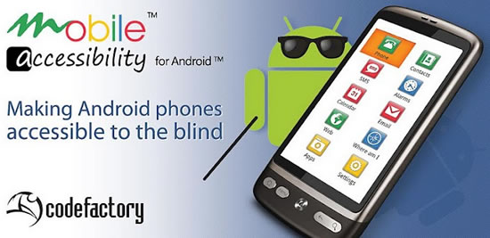 Los ciegos o con poca visión, también pueden usar un smartphone! 1
