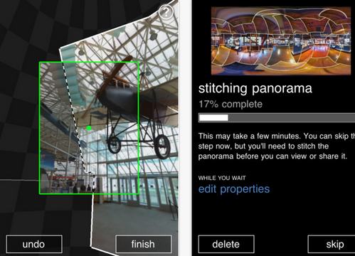 5 aplicaciones gratis de iOS para crear fotos panorámicas 1