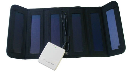 Eco-soluciones con energía solar para iPad & Kindle 2