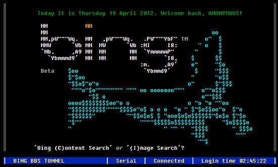 Google y Bing BBS, búsquedas reales al estilo de los años 80's 2
