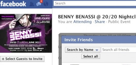 Eventos de Facebook: Invita con un sólo clic a todos tus Amigos 1