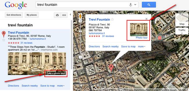 Actualización de Google Maps incluye foto tours en 3D 1