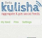 Kulisha, agregador social con un diseño tipo Pinterest