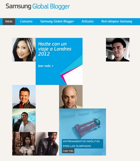 Samsung busca 100 blogueros para llevarlos a los Juegos Olímpicos del 2012 en Londres 1