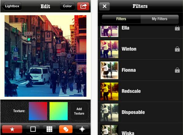 Snapster, alternativa a Instagram que te permite crear tus propios filtros #iOS 2