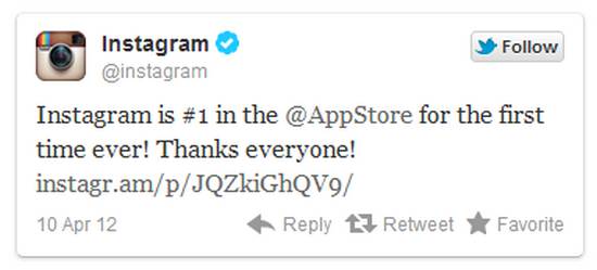 Instagram es la número uno en el ranking de aplicaciones gratis de la tienda de Apple 2