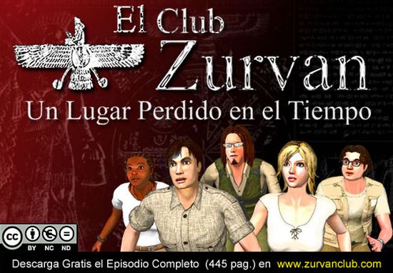 El Club Zurvan, interesante y entretenida serie de webcomics en español 1