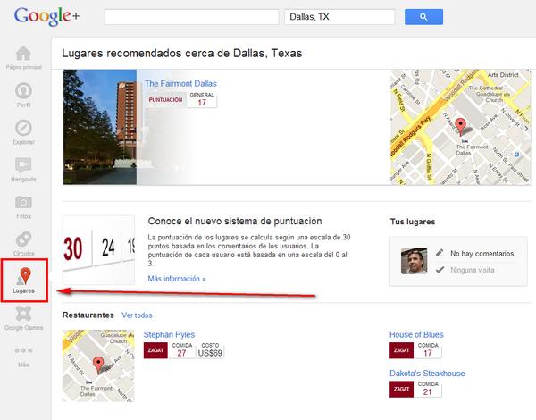 Google lanza Google+ Lugares con la ayuda de Zagat 1