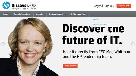 Vamos a HP Discover 2012 Las Vegas y tenemos un código de descuento para tu registración #HPDiscover 1