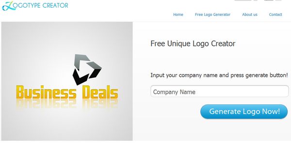 Logotype Creator, crea gratis y de forma muy fácil el logo de tu empresa 1