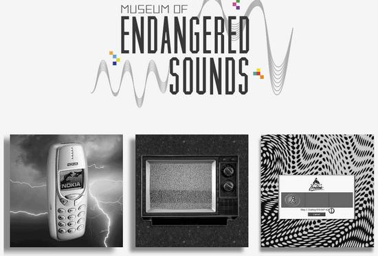Museum of Endangered Sounds, sonidos de tecnologías del pasado 1
