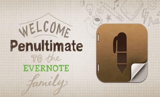 Evernote adquiere Penultimate, una aplicación para dibujar en tu iPad 1