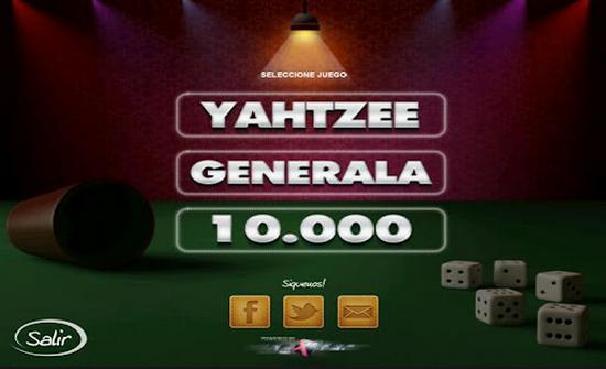 Yahtzee + Generala +10000, tres juegos en una aplicación gratis para Android y en español 1