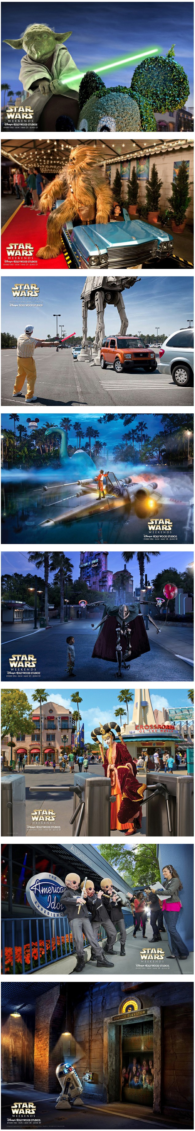 Disney Star Wars Weekends con unos posters que se salen de lo común 1