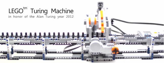 Una máquina de Turing construida completamente con LEGO #Video 1