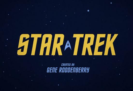 Estupenda secuencia alternativa de la introducción de la serie Star Trek 1