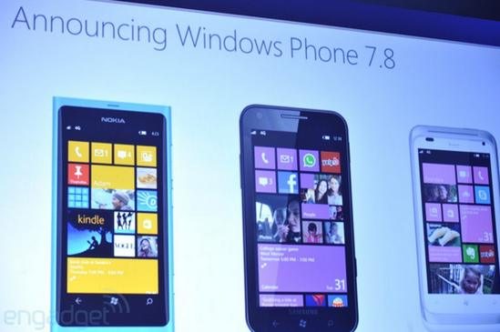 Como no podía ser de otra manera Microsoft presentó Windows Phone 8 y Windows Phone 7.8 3