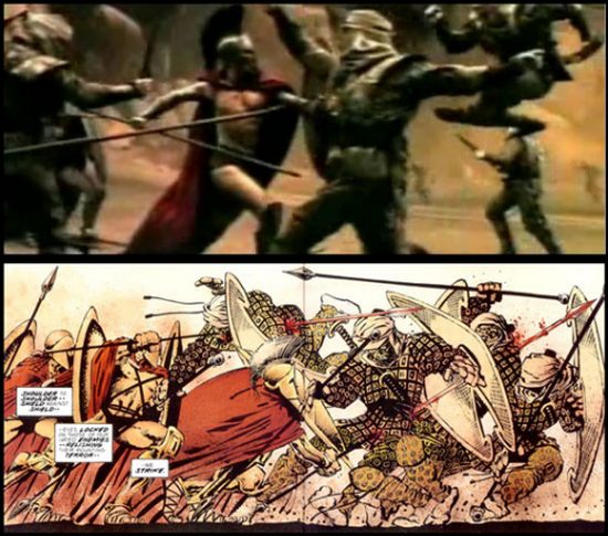 Las batallas de la película 300, recreadas en Skyrim #Video 1