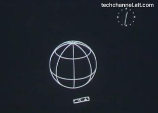 Animación creada con una computadora hace 50 años #Vídeo 1