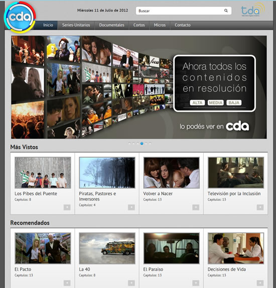 Contenidos Digitales Abiertos, la mejores series en HD hechas en Argentina 1
