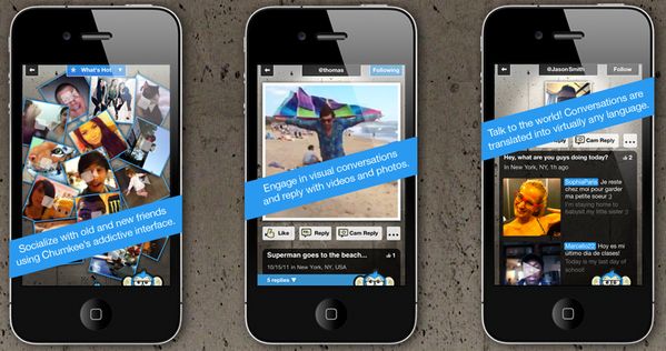 Chumkee, aplicación de iOS para compartir y conversar con otros usuarios en cualquier idioma 1