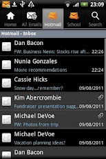 Maneja tu correo Hotmail y Chat en teléfonos Android 4