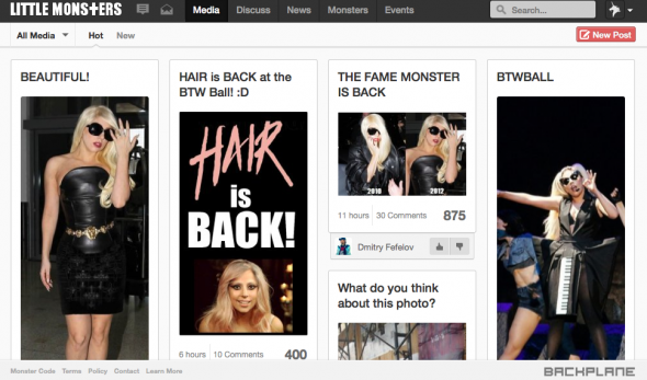 LittleMonsters, la red social de Lady Gaga abrió sus puertas al público en general 2