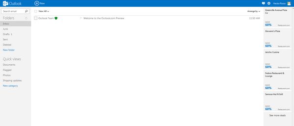 Hotmail se convierte en Outlook.com y se renueva totalmente 2