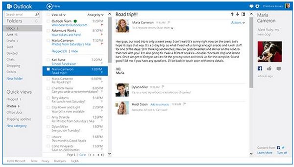 Hotmail se convierte en Outlook.com y se renueva totalmente 1