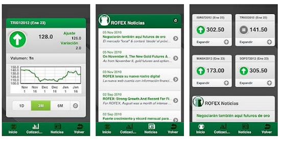 Rofex: Los mercados agropecuarios y financieros directo a tu teléfono móvil /ARG 2