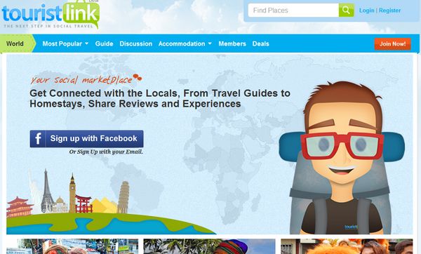 Touristlink, red social para turistas con recomendaciones de expertos 1