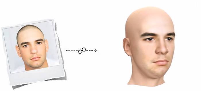 Vizago, crea gratis un modelo 3D de una cabeza a partir de una fotografía 1