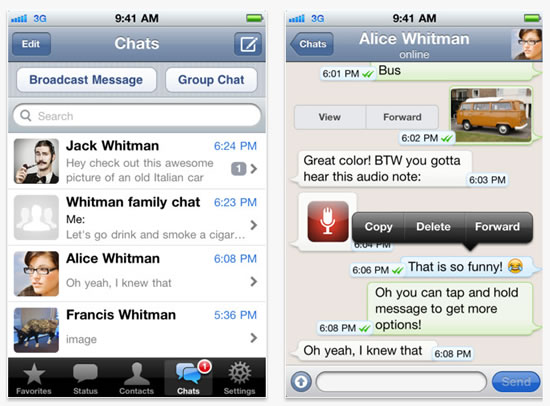 WhatsApp para Apple se actualiza a la versión 2.8.2 2