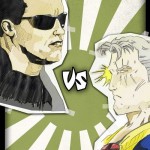 Leyendas vs Superhéroes, excepcionales posters de leyendas del cine vs héroes del comic 1